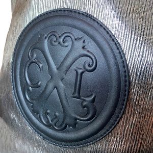 Christian Lacroix Silver Tote Bag